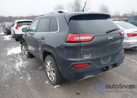 2014 Jeep Cherokee Limited z USA, uszkodzony, nr VIN 1C4PJMDB0EW280683